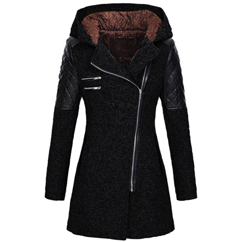 Winter coat with a flattering cut
