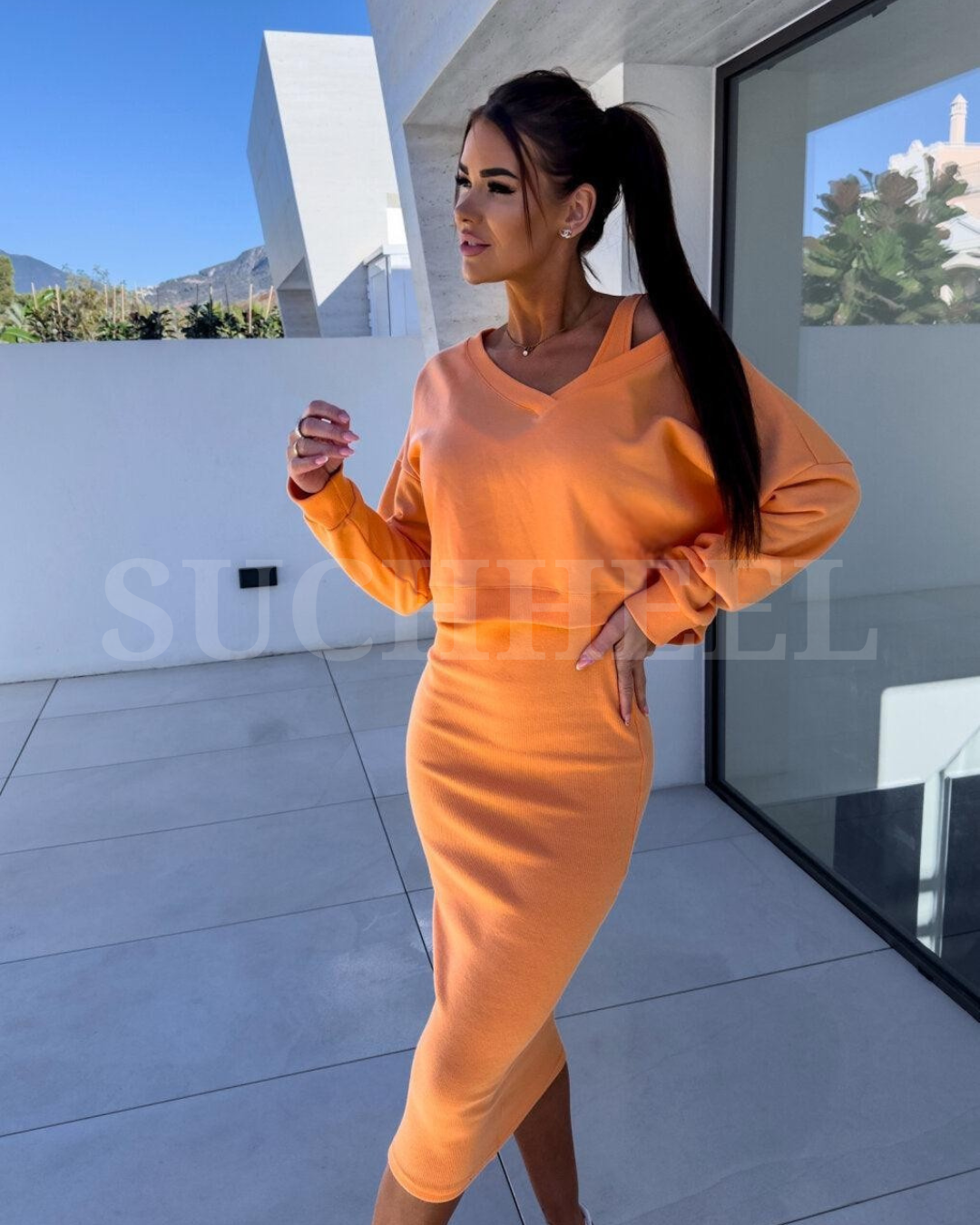 Andrea™ 2-in-1 Sweatshirt Dress – Cozy, Chic & Effortlessly Stylish