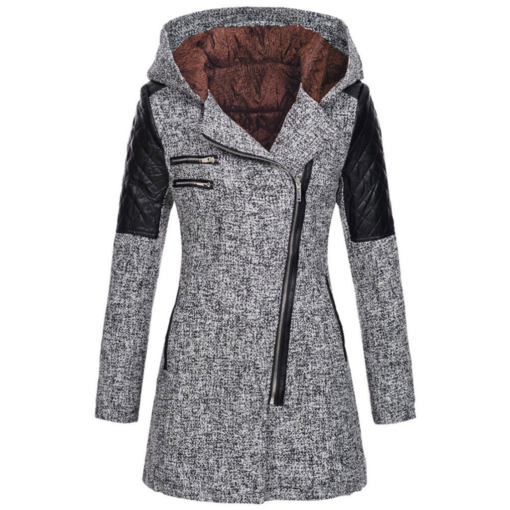 Winter coat with a flattering cut