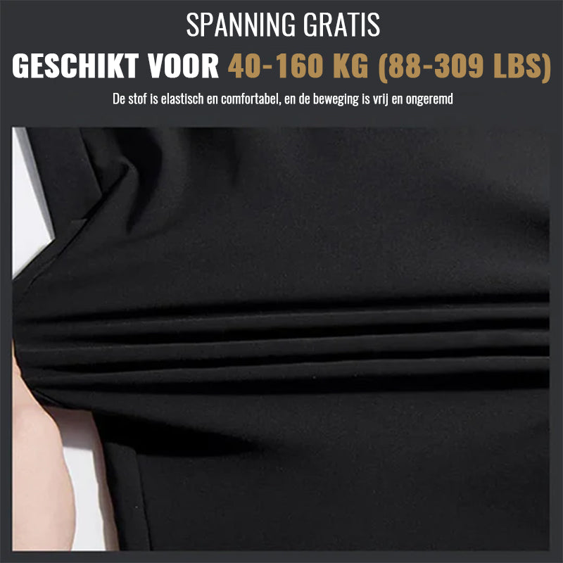 Plus Size Ice Silk Stretch Shorts for Men