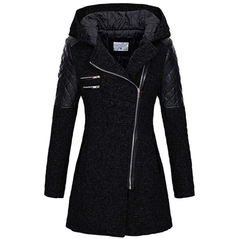 Winter coat with a flattering cut