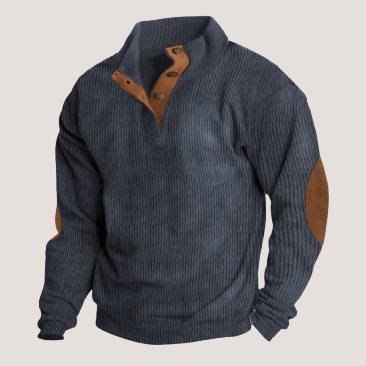 FREDRIK - Stylish Button Sweater