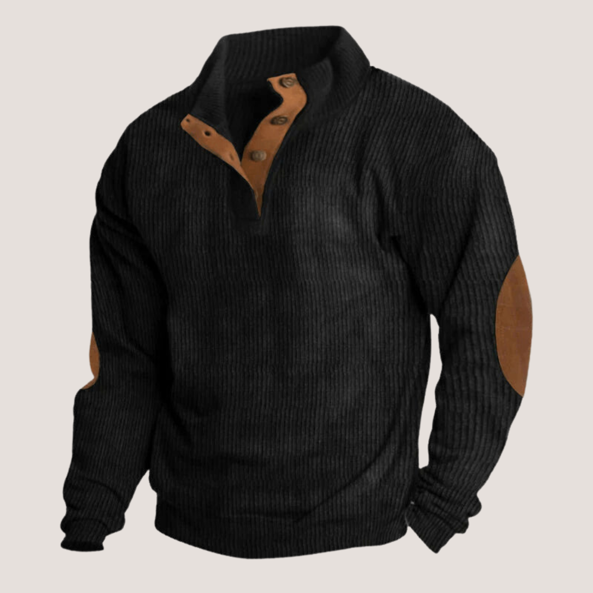 FREDRIK - Stylish Button Sweater