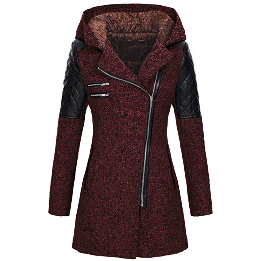 Winter coat with a flattering cut