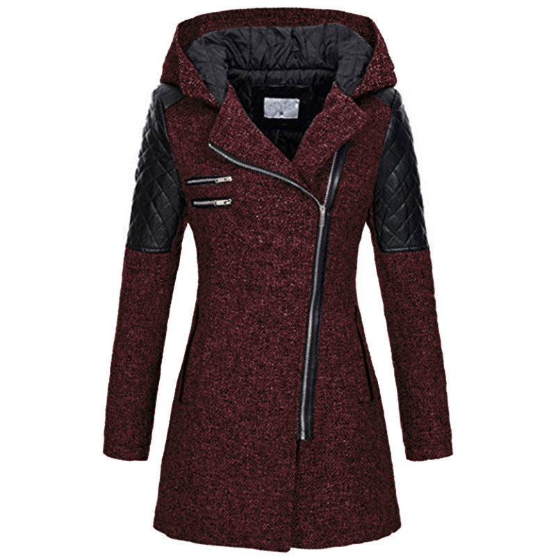 Winter coat with a flattering cut