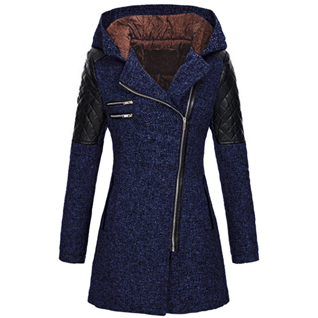 Winter coat with a flattering cut