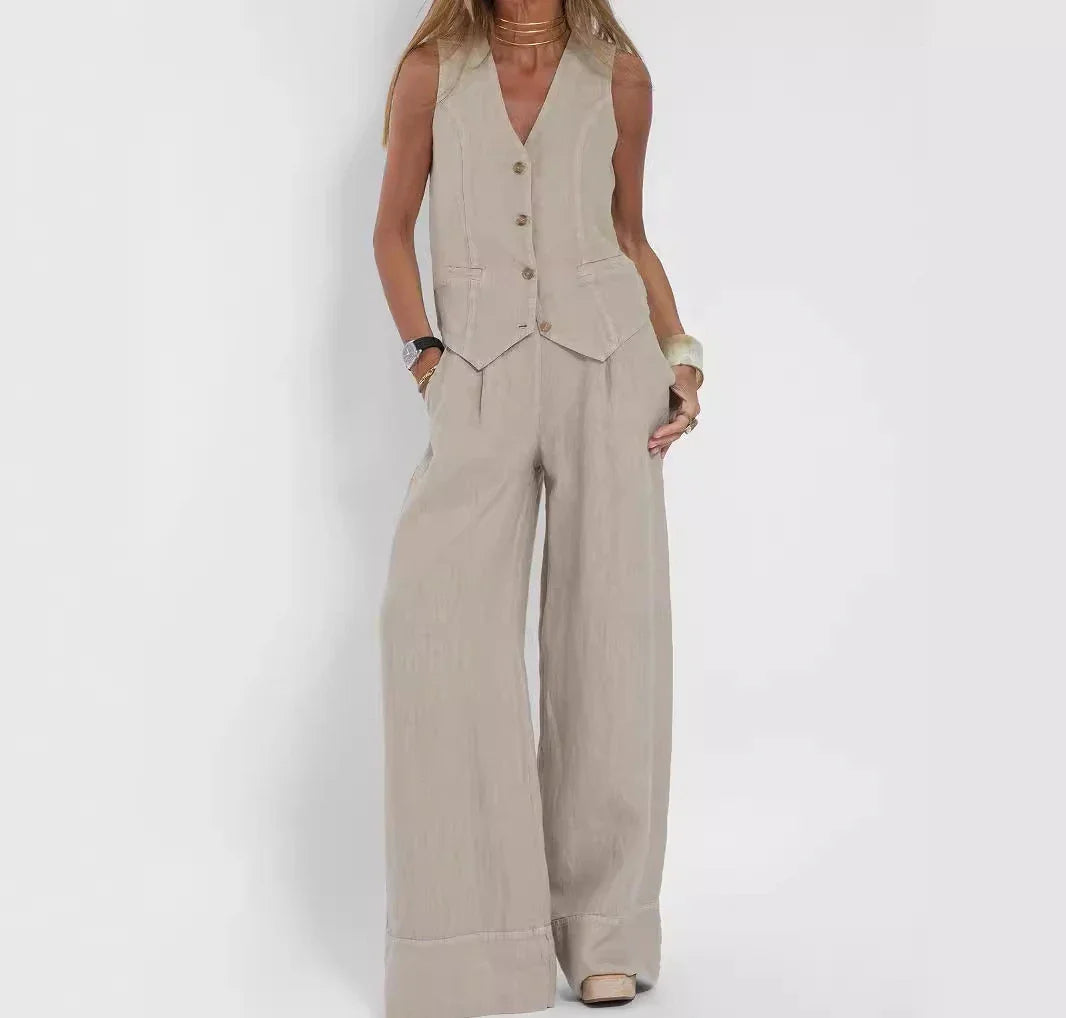 Gabriella - Comfortable Summer Cotton Set