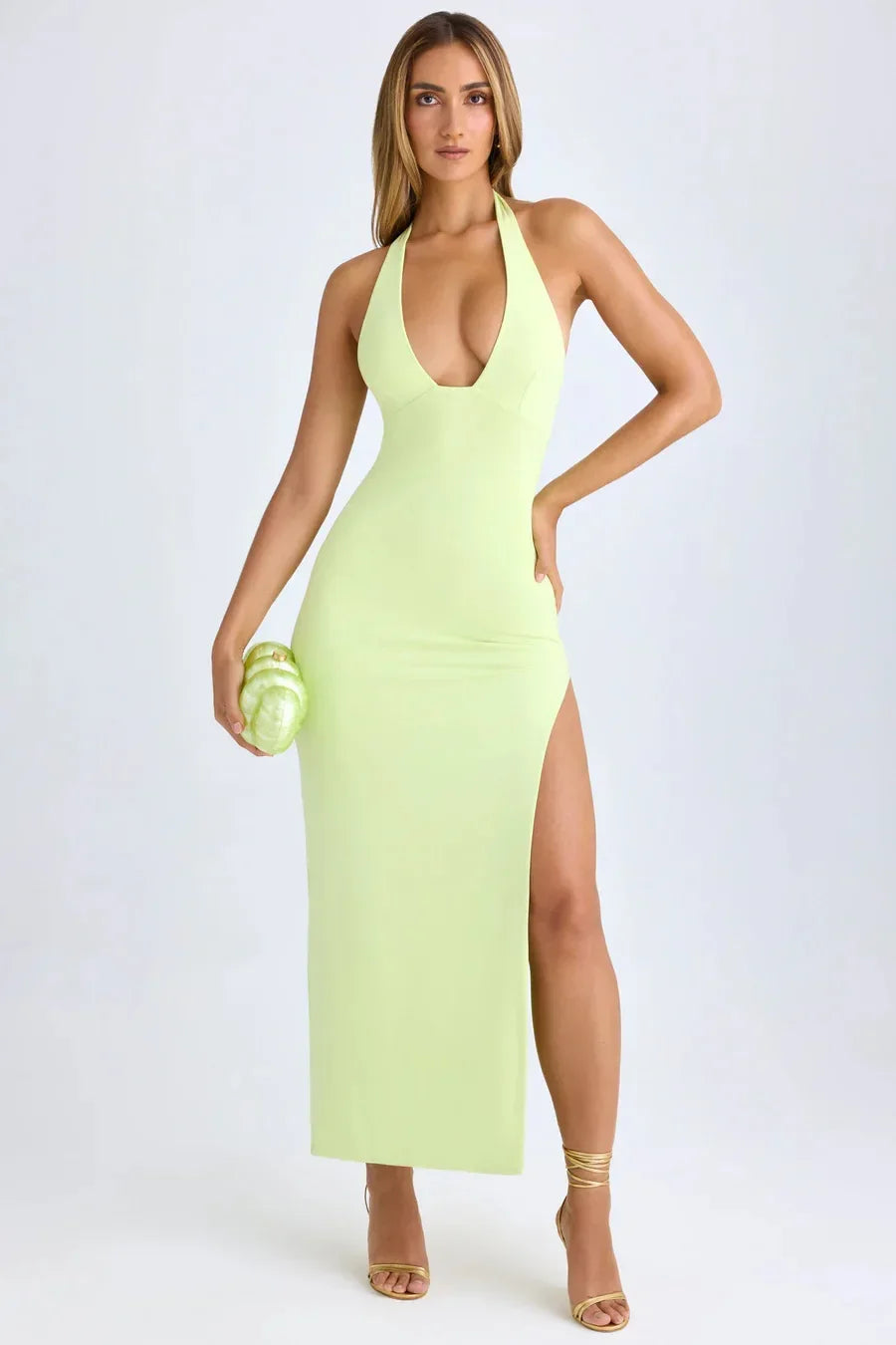 Celeste™ Satin Corset Dress – Backless Elegance & Perfect Fit