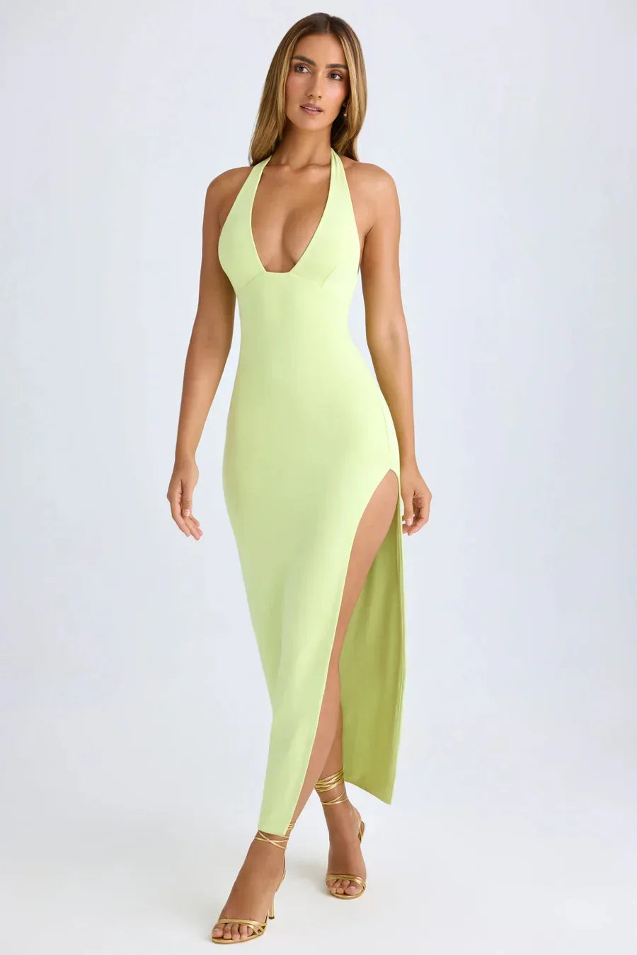 Celeste™ Satin Corset Dress – Backless Elegance & Perfect Fit