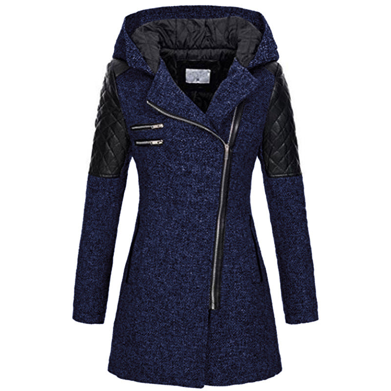 Winter coat with a flattering cut