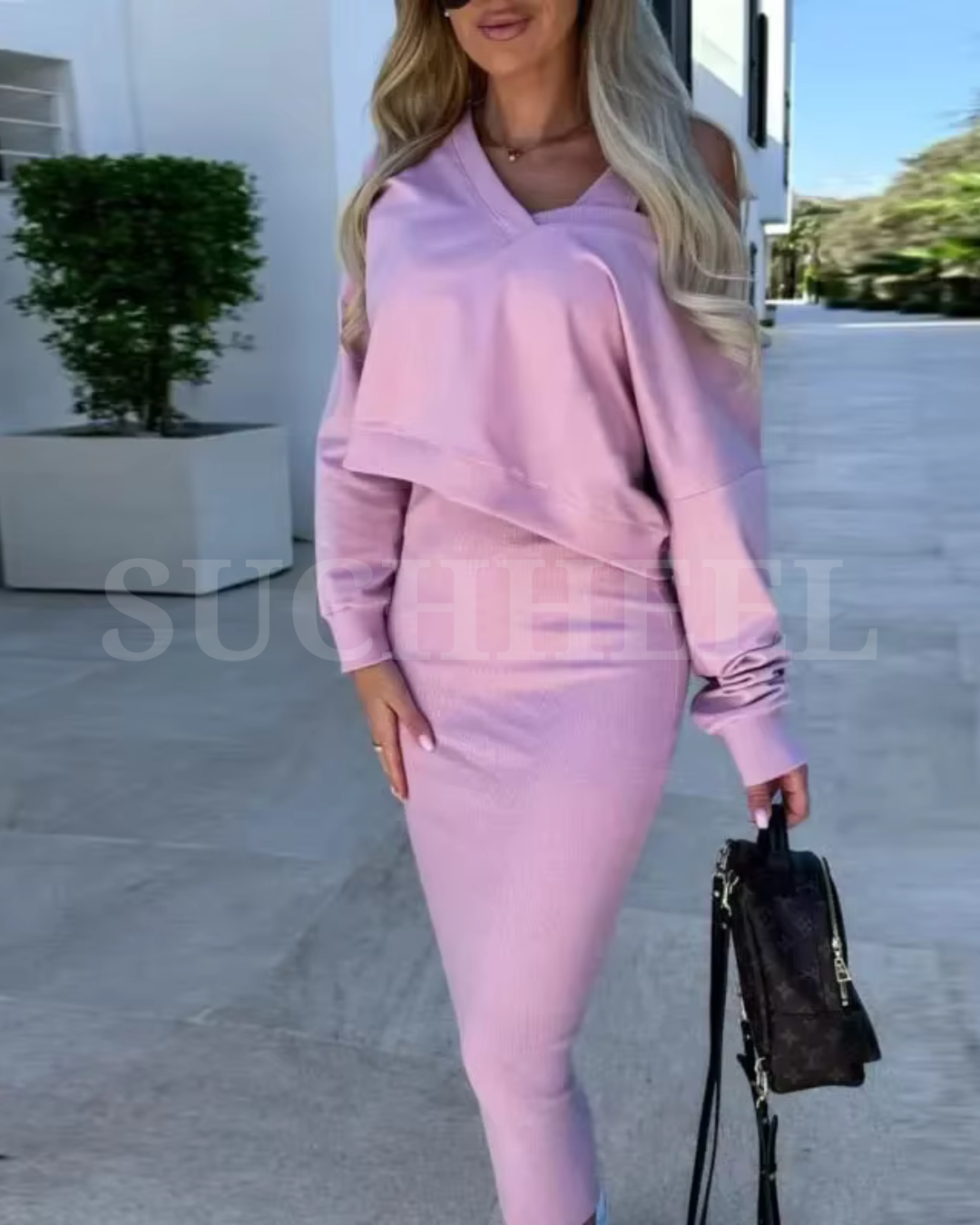Andrea™ 2-in-1 Sweatshirt Dress – Cozy, Chic & Effortlessly Stylish