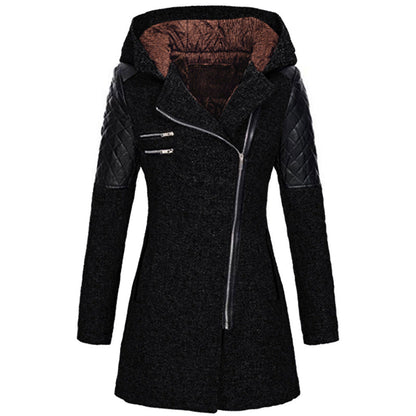 Winter coat with a flattering cut