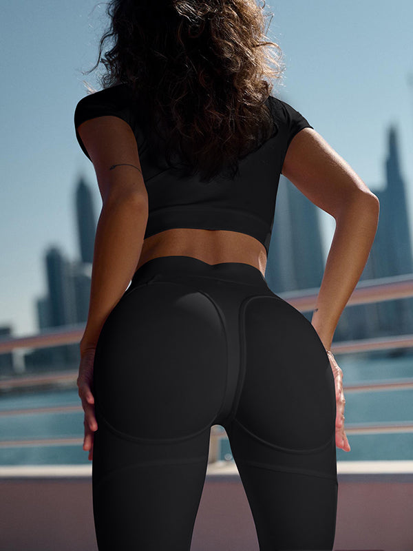 Female Extra Sexy Push-Up "Juicy White" Leggings