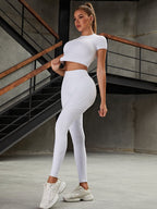 Female Extra Sexy Push-Up "Juicy White" Leggings