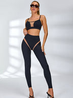 Female Super Sexy Unique Mesh Hip-lift Leggings