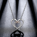 Two hearts Infinity necklace