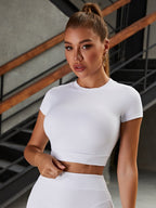 Female Extra Sexy Push-Up "Juicy White" Leggings