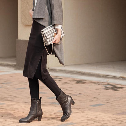 Legging térmico de invierno con falda