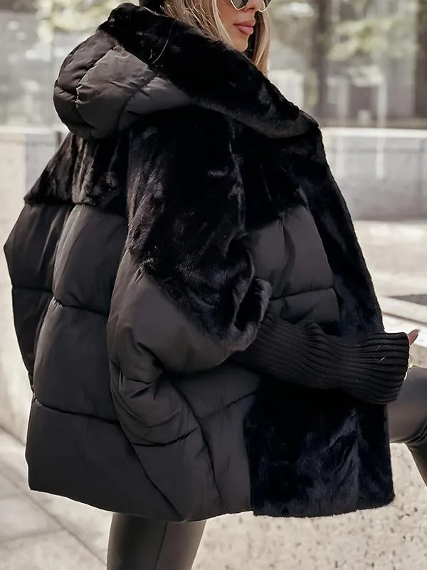 Bomber Jacket with Hood for Women