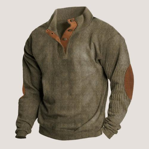 FREDRIK - Stylish Button Sweater