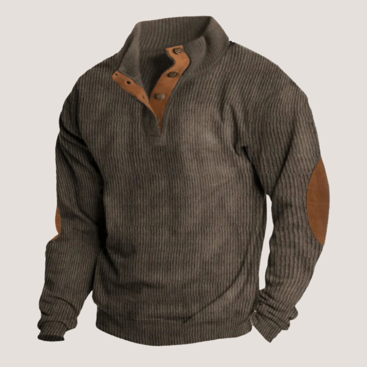 FREDRIK - Stylish Button Sweater