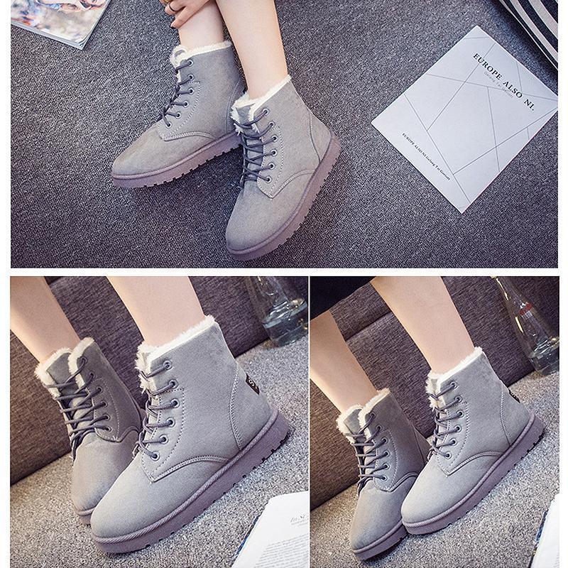 botas de nieve cortas