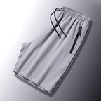 Plus Size Ice Silk Stretch Shorts for Men