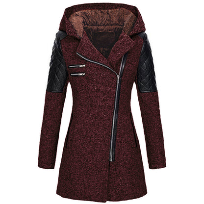 Winter coat with a flattering cut