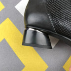 Fashion women's shoes made of genuine leather with high heels