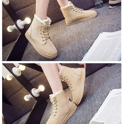 botas de nieve cortas