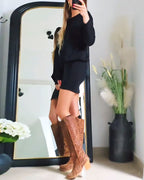 Anaïs™ Black Long Sleeve Dress