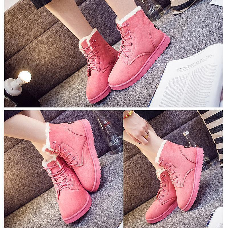 botas de nieve cortas