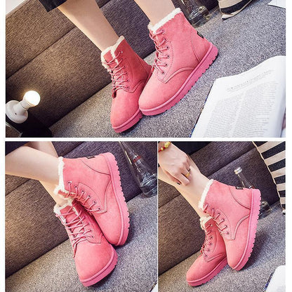 botas de nieve cortas