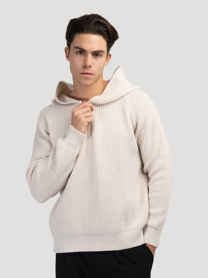 Sudadera con capucha cálida y semicremallera TAEGU