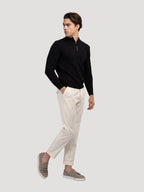 Suéter de Cuello Alto con Cremallera de Cuarto ANSEONG