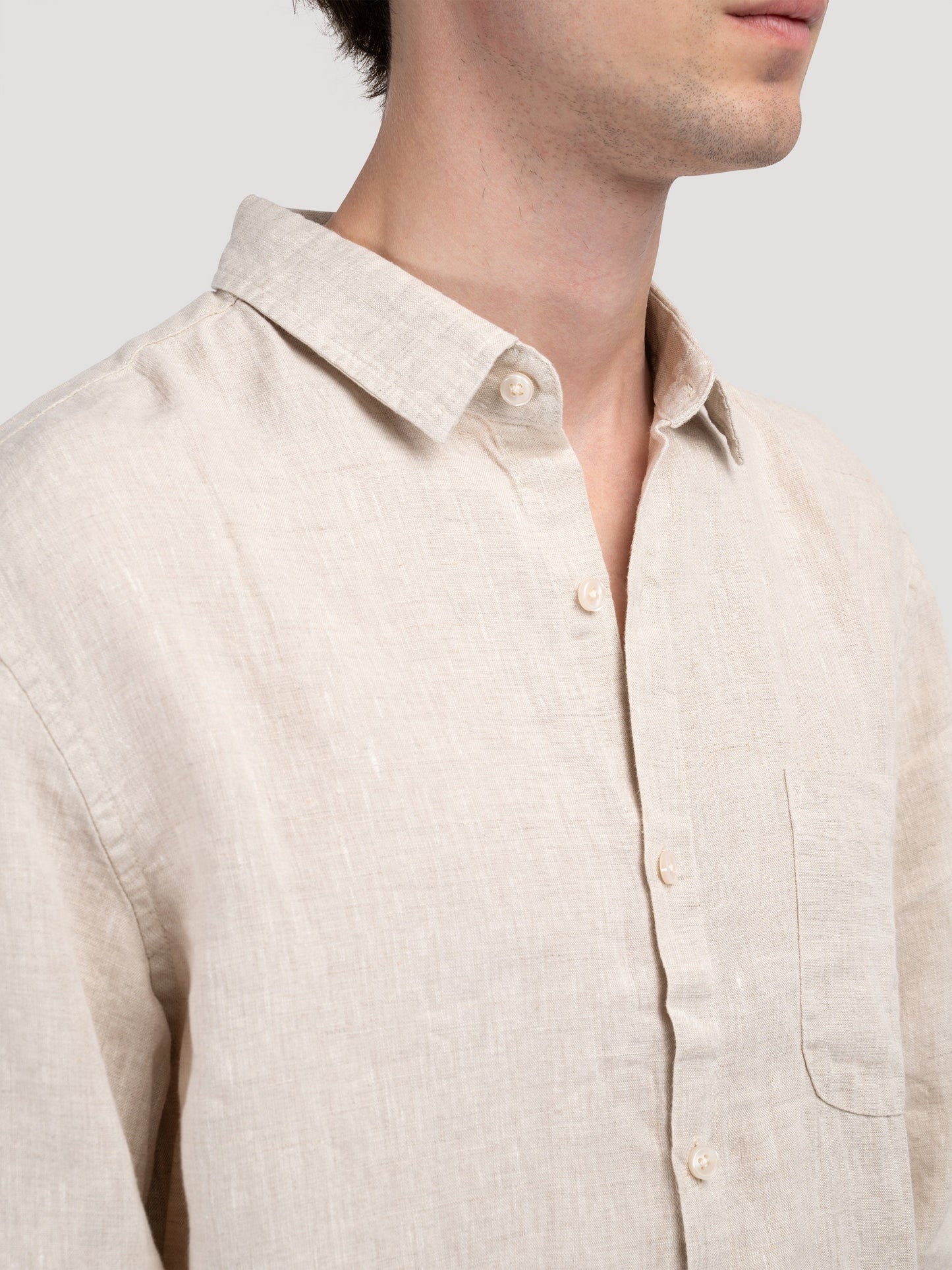 Old Money Linen Shirt