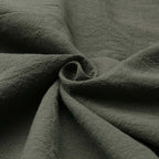 Cotton and linen shorts