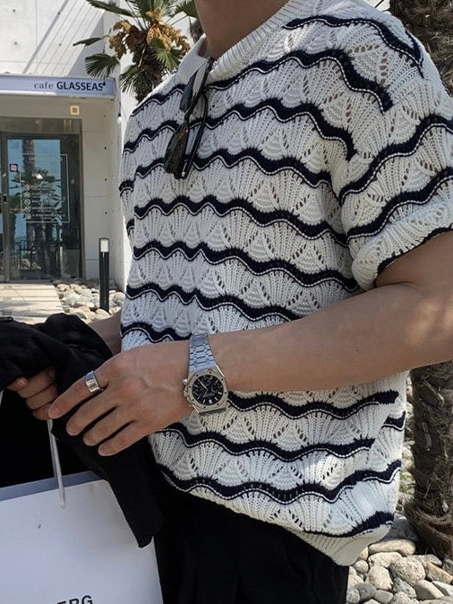 Camiseta de punto costera de YEOSU