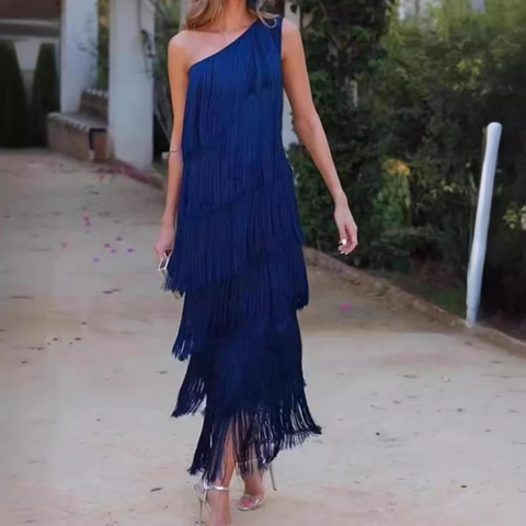 Eva – The Dress with Stunning Fringes