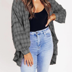 Oversize Checkered Shirt