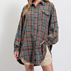Oversize Checkered Shirt
