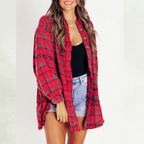 Oversize Checkered Shirt