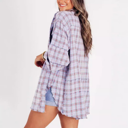 Oversize Checkered Shirt