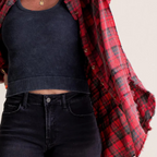 Oversize Checkered Shirt