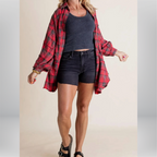 Oversize Checkered Shirt