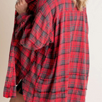 Oversize Checkered Shirt