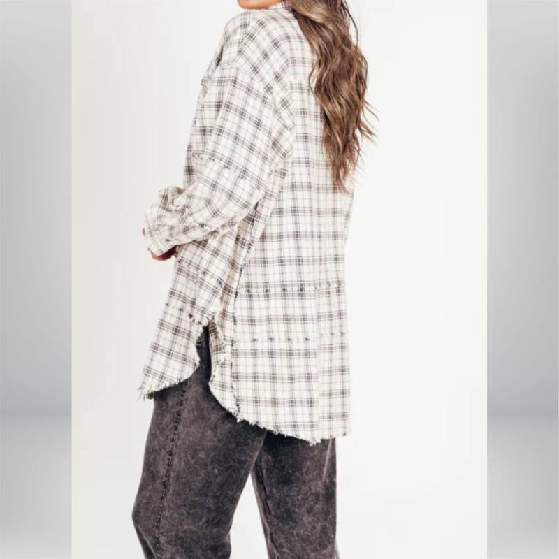 Oversize Checkered Shirt