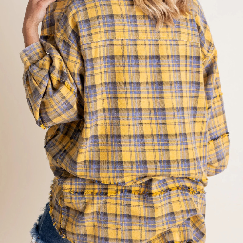 Oversize Checkered Shirt