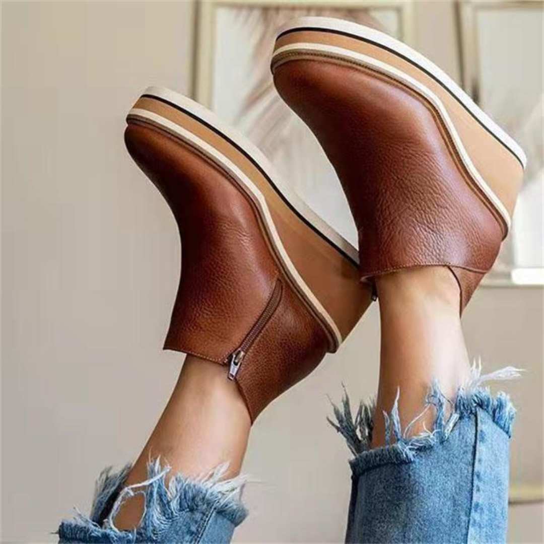 Botines cuña Ángela