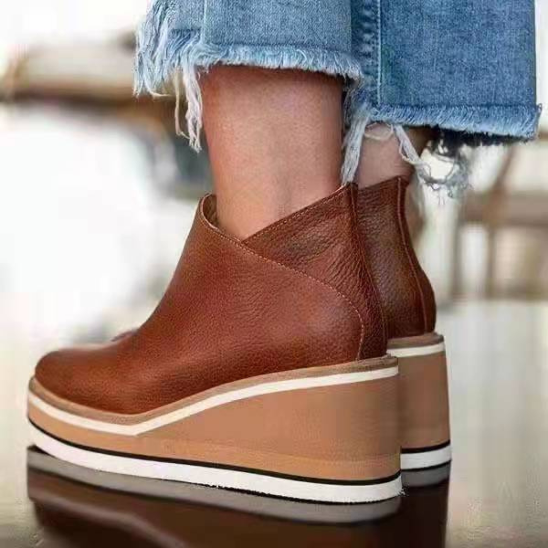 Botines cuña Ángela